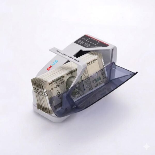 Portable Digital Money Counting Machine – Automatic Currency Note Counter with LCD Display