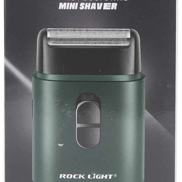 ROCK LIGHT Professional Mini Electric Shaver – USB Rechargeable Portable Foil Razor (RL-SH1001)