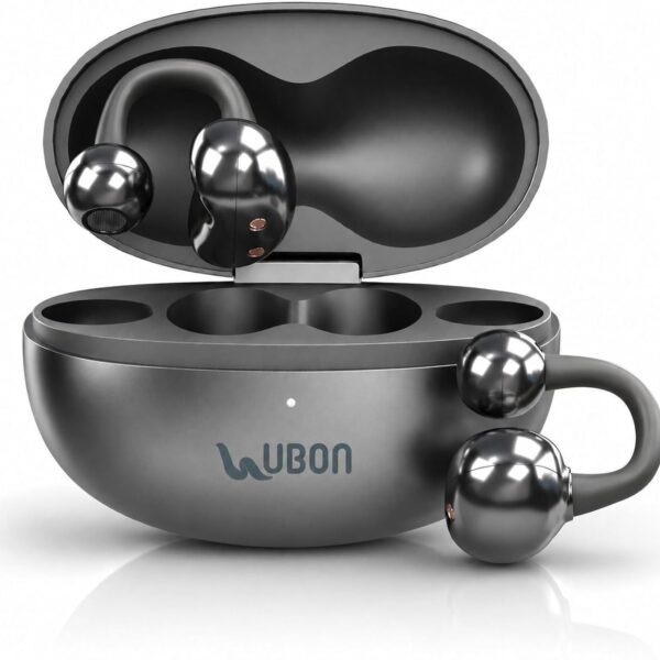J8 Air Hook Wtih Environmental Noise Cancellation (ENC), 40 Hrs Playtime, Low Latency Gaming Mode, Type-C Fast Charge, Touch Controls & Immersive Sound
